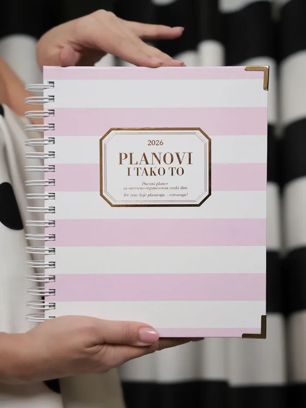 Planer 2026 „PLANOVI I TAKO TO“ - roze
